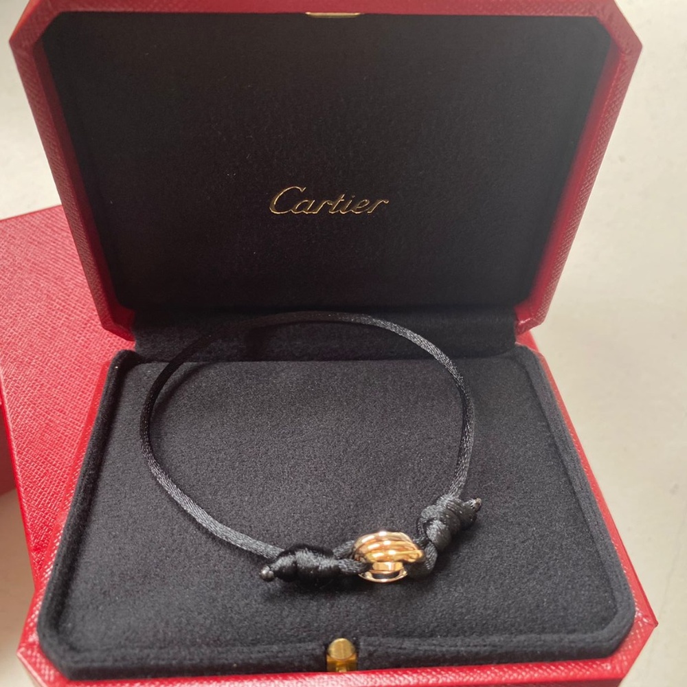Cartier Trinity Bracelet Mixed Golds NWT
